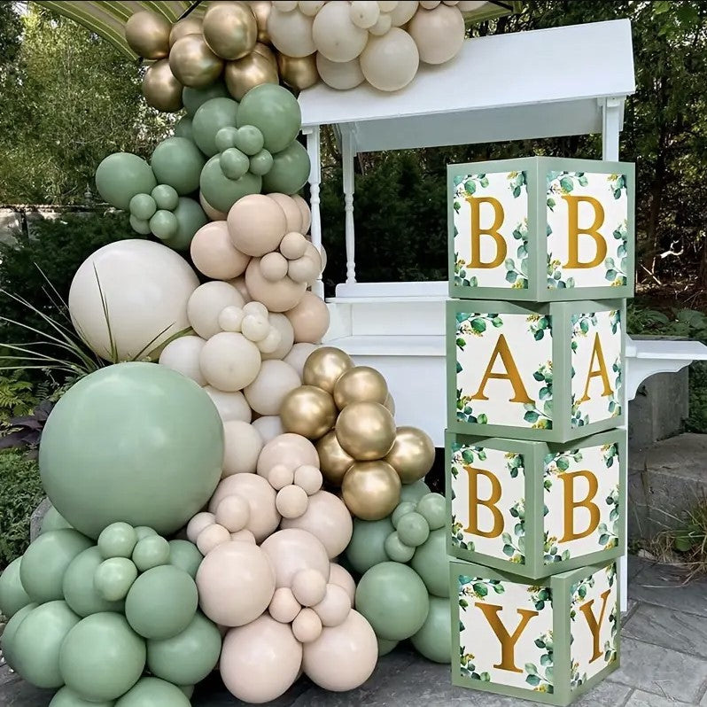 Sage Green Baby Box